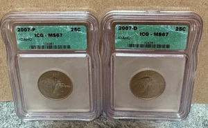 2007 P & D Idaho State Quarter ICG MS67 - Uncirculated Coin - Picture 1 of 6
