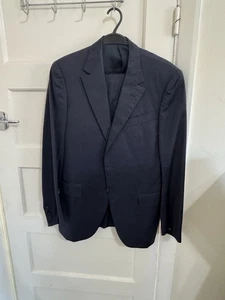 Lanvin Paris Made-in-Italy 2-piece mens suit made of Super 120's superfine wool. - Afbeelding 1 van 13