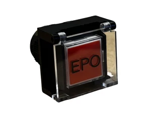 NKK Switches YB15RKW01-5F12-JF-ND Pushbutton Switch 3A 125V Illuminated On-Mom - Picture 1 of 10