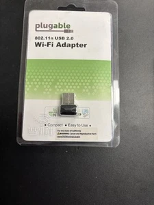 Plugable USB 2.0 Wireless N 802.11n 150 Mbps Nano WiFi Network Adapter  - Afbeelding 1 van 1