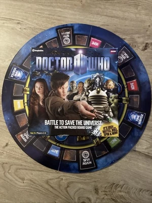 DR WHO Battle To Save The Universe Board Game Checked & Complete FREE POST - Image 1 of 3