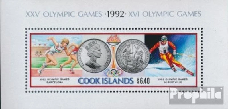 sellos Cookinseln 1991 Mi Bloque 202 (completa edición) nuevo con goma original  - Imagen 1 de 1