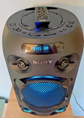 Sony MHC-V02 HOME AUDIO SYSTEM , 25 Watt, satter Bass, CD, Bluetooth, MP3, USB - Bild 1 von 4