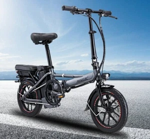 Paselec Elektrofahrrad Klapprad 14 Zoll Pedelec E Bike elektro Faltrad EU Lager - Bild 1 von 11