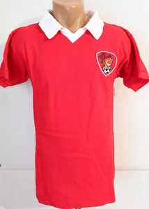 BRISTOL CITY 1976/1981 REPLICA HOME SOCCER JERSEY SHIRT SCORE DRAW MEN'S M - Picture 1 of 11