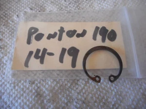 Mercedes Benz Ponton Transmission Shifting Shaft Locking Ring C-clip snap 22x1  - Picture 1 of 3