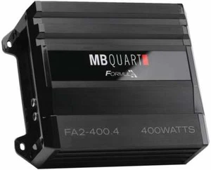 MB Quart FA2-400.4 | 400W RMS Clase-D Amplificador Coche 4 Canales - Imagen 1 de 5
