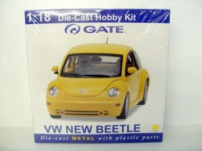 GATE 1/18 DIECAST KIT 06036 - VW NEW BEETLE YELLOW - Image 1 of 4