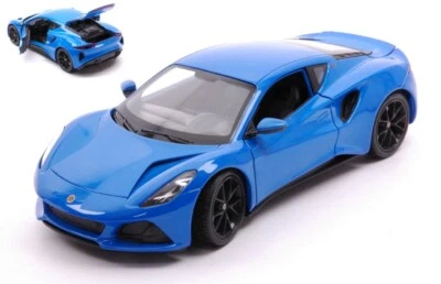 MODELLINO AUTO STATICO DIECAST WELLY LOTUS EMIRA 2021 BLU MODELLISMO SCALA 1:24 - Immagine 1 di 2