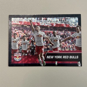 2023 Topps MLS Soccer New York Red Bulls Team Red Foil Parallel Black Border #22 - Picture 1 of 2