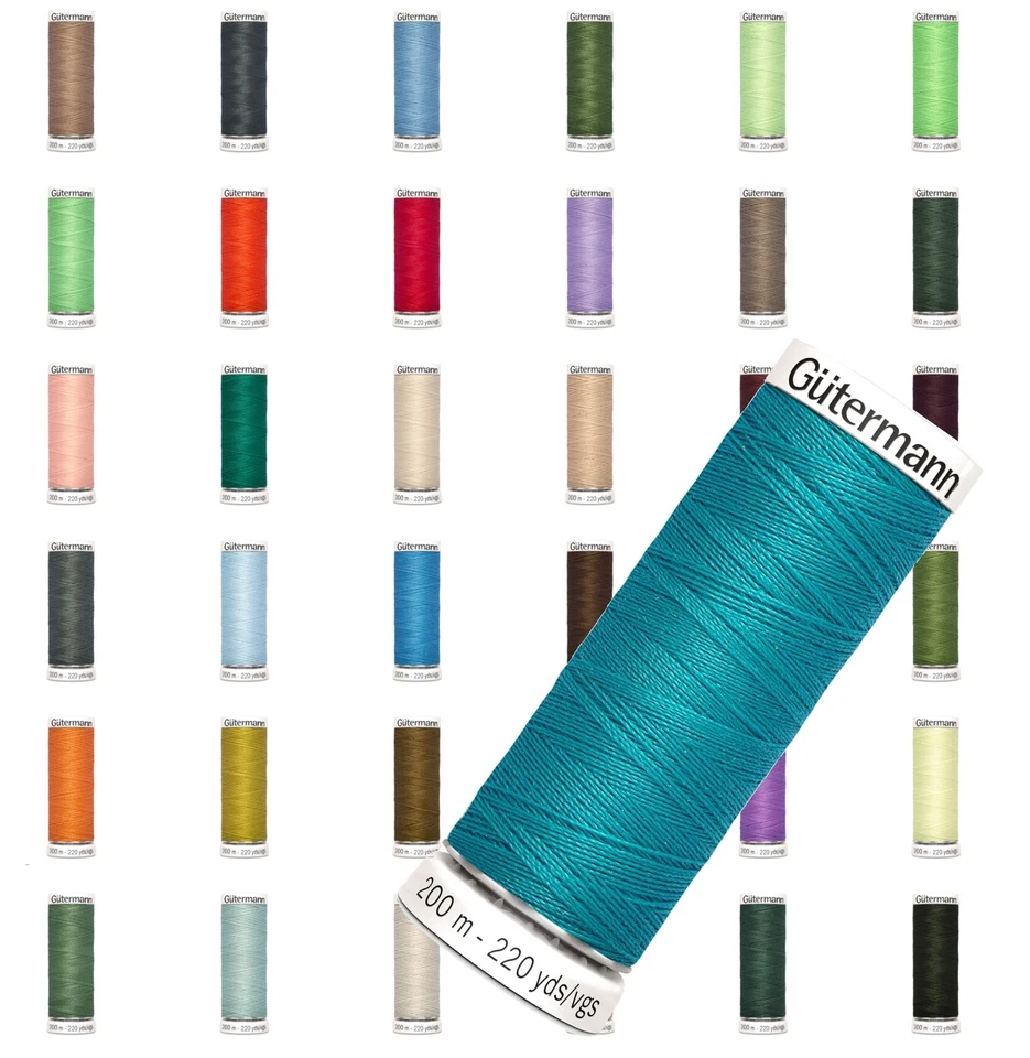 Gütermann Nähgarn Allesnäher 200m Premium Nähgarn Nähmaschinengarn - Bild 1 von 1