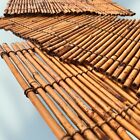 3 Bamboo Placemats Natural Tiki Rattan Reed Set Of 3 Table Mats 12" x 17.5” Nice