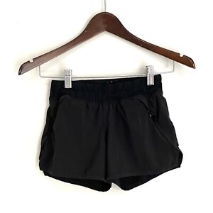 IVIVVA Girls Size 10 Black 3.5" Lined Pull On Running Athletic Shorts G5