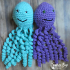Octopus toy pattern PATTERN ONLY baby shower gift present 