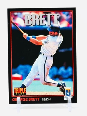 1993 Donruss Triple Play #214 George Brett - Image 1 of 2
