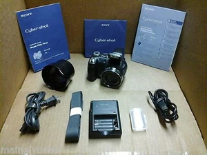 SONY DSC-H5 7.2MP DIGITAL STILL CAMERA USED TESTED WORKING - Picture 1 of 5