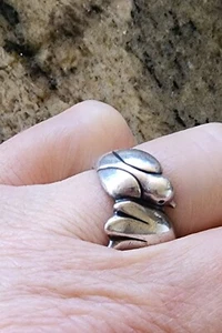 Retired James Avery Rare Bird Wrap Ring Size 7.5 Neat Piece! - Picture 1 of 5