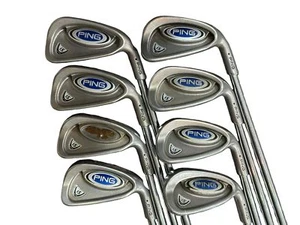 Ping i5 Black Dot Iron Set 3-W Ping ZZ65 Stiff Flex Shafts Golf Pride/Ping Grips - Picture 1 of 8