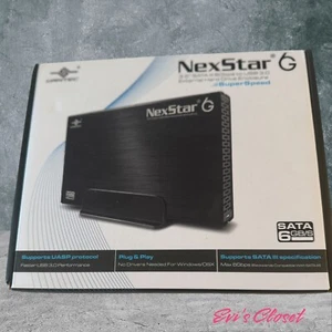 Vantec NexStar 6G 3.5" SATA III 6 Gb/s to USB 3.0 External Hard Drive Enclosure - Afbeelding 1 van 5