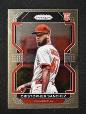 2022 Prizm Baseball Tier II Base #219 Cristopher Sanchez - Philadelphia Phillies