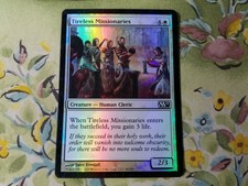 1x Tireless Missionaries | FOIL | M11 Magic 2011 | MTG Magic the Gathering Cards