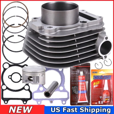 适用于雅马哈熊跟踪器 250 气缸活塞垫片顶端重建套件 1999 - 2004 — 第 1/4 张图片