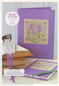 Classic Style Cross Stitch Magazine Pattern - Maria Diaz - Maclintosh Tudor Rose - Picture 1 of 2