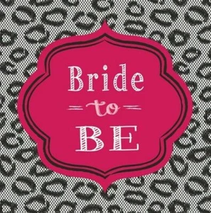Bridal Bash 16 Luncheon Napkins Bachelorette Lingerie Shower Party - Picture 1 of 1