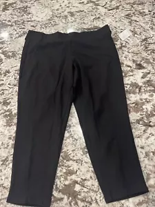Torrid Women's Black Cotton Pull On Cropped Leggings - 2/L - Picture 1 of 8