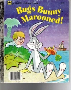 BUG'S BUNNY MAROONED!--Little Golden Book--FREE SHIPPING - Picture 1 of 1