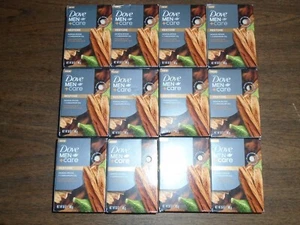 Set of 12 Dove Men + Care Restore Sandalwood & Cardamon Oil 5 oz Soap Bars - Picture 1 of 1