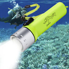 55000Lm LED Scuba Diving Flashlight Torch Underwater Light Lamp Waterproof