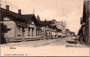 Postal vintage Finlandia Kotka C371 - Imagen 1 de 2
