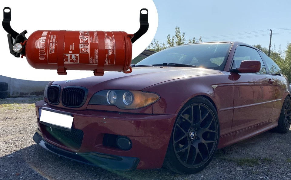 Pour BMW Série 3 E46 M3 F4 Fabrication Support de support d'extincteur - Image 1 of 4