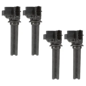 Set of 4 Delphi Direct Ignition Coils for Saab 9-3 03-11 9-3X 10-11 2.0L L4 - Picture 1 of 1