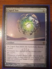 Caged Sun New Phyrexia Magic mtg NM-Mint, English x1