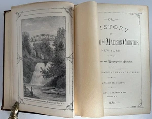 1784 History of Chenango and Madison Counties, New York, with Illustrations an.. - Picture 1 of 6