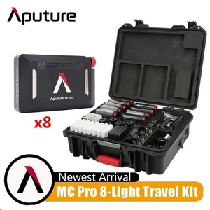 Aputure MC Pro 8-Licht Reiseset RGBWW LED Video Fotografie Licht Wasserdicht - Picture 1 of 12