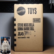Mattel #JBJ45 Barbie Stevie Nicks Bella Donna White Dress Doll NRFB In Shipper