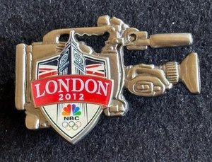 Great-looking 2012 London Summer Olympic Games - NBC Olympic Media Pin - Picture 1 of 2