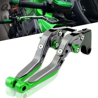 CNC Brakes Clutch Lever set For Kawasaki ZZR 250 ZZR600 ZZR 1100 ZZR1200 ZZR1400 Foto 1 de 4