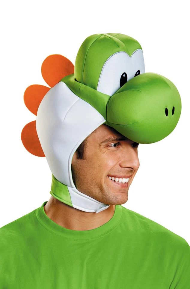 Nuevo tocado para adultos Super Mario Brothers Yoshi Foto 1 de 1