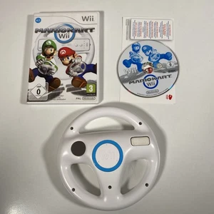 Mario Kart Wii Nintendo Wii Game and Steering Wheel - Picture 1 of 7