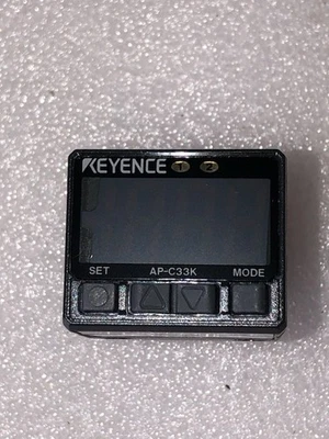 Keyence AP-C33K, Digital Pressure Sensor, NPN, 0-145 PSI, 12-24VDC - Image 1 of 4