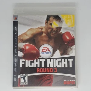 Fight Night Round 3 Sony PlayStation 3 PS3 CIB con Manual Probado Funciona Buen Estado - Imagen 1 de 4