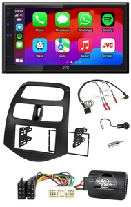 JVC Bluetooth 2DIN Lenkrad DAB USB Autoradio für Chevrolet Spark KLM 2012-2013 - Bild 1 von 12