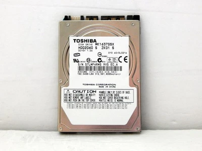 Toshiba MK1637GSX For Laptop / Notebooks HDD2D60 160GB Hard Drive NEW - Image 1 of 4
