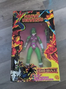 Figura She-Hulk 10” (Marvel Universe Deluxe, ToyBiz) sellada. L6 - Imagen 1 de 5