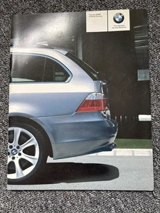 BMW 5 series touring 2004 Sales Brochure - Picture 1 of 1