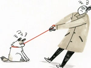 Lazy Dog, 2017, por Giulia Sagramala --POSTAL - Imagen 1 de 1